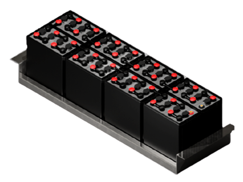 Bateria Moura Locomotiva Elétrica