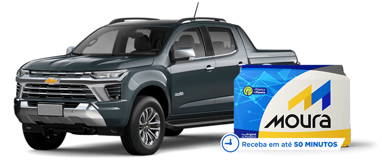 Chevrolet S10 com bateria Moura
