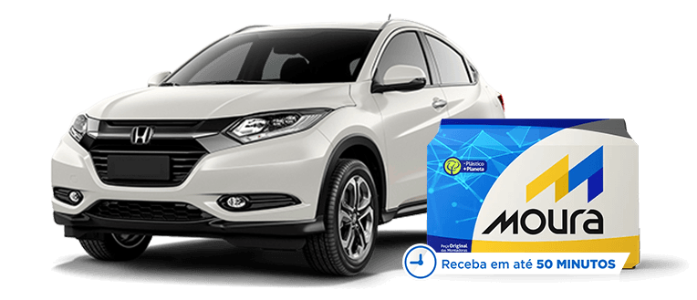 Honda HR-V com bateria Moura