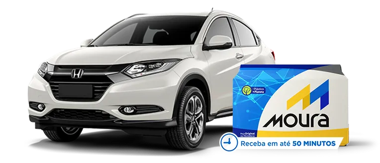 Honda HR-V com bateria Moura