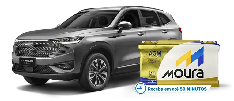 GWM Haval H6 com bateria Moura