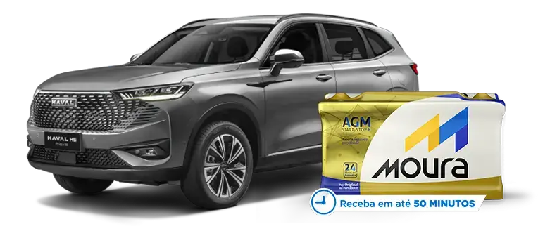 GWM Haval H6 com bateria Moura