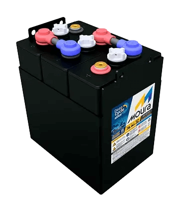 Bateria Moura Tração Deep Cycle