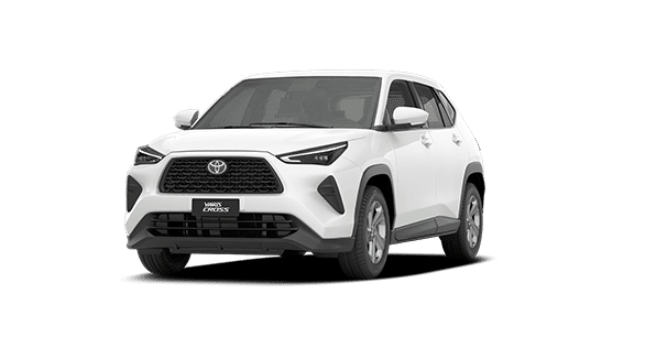 Toyota Yaris XL 1.5 CVT branco de frente, levemente na diagonal